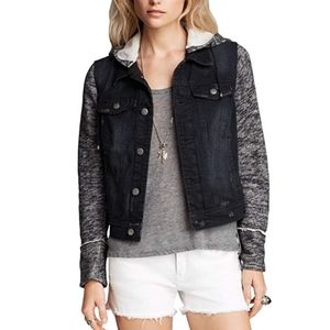 Free People Denim & Knit Jacket